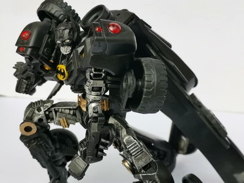 Image Of Transformers Batmobile Custom By Uncle Liang  (8 of 29)